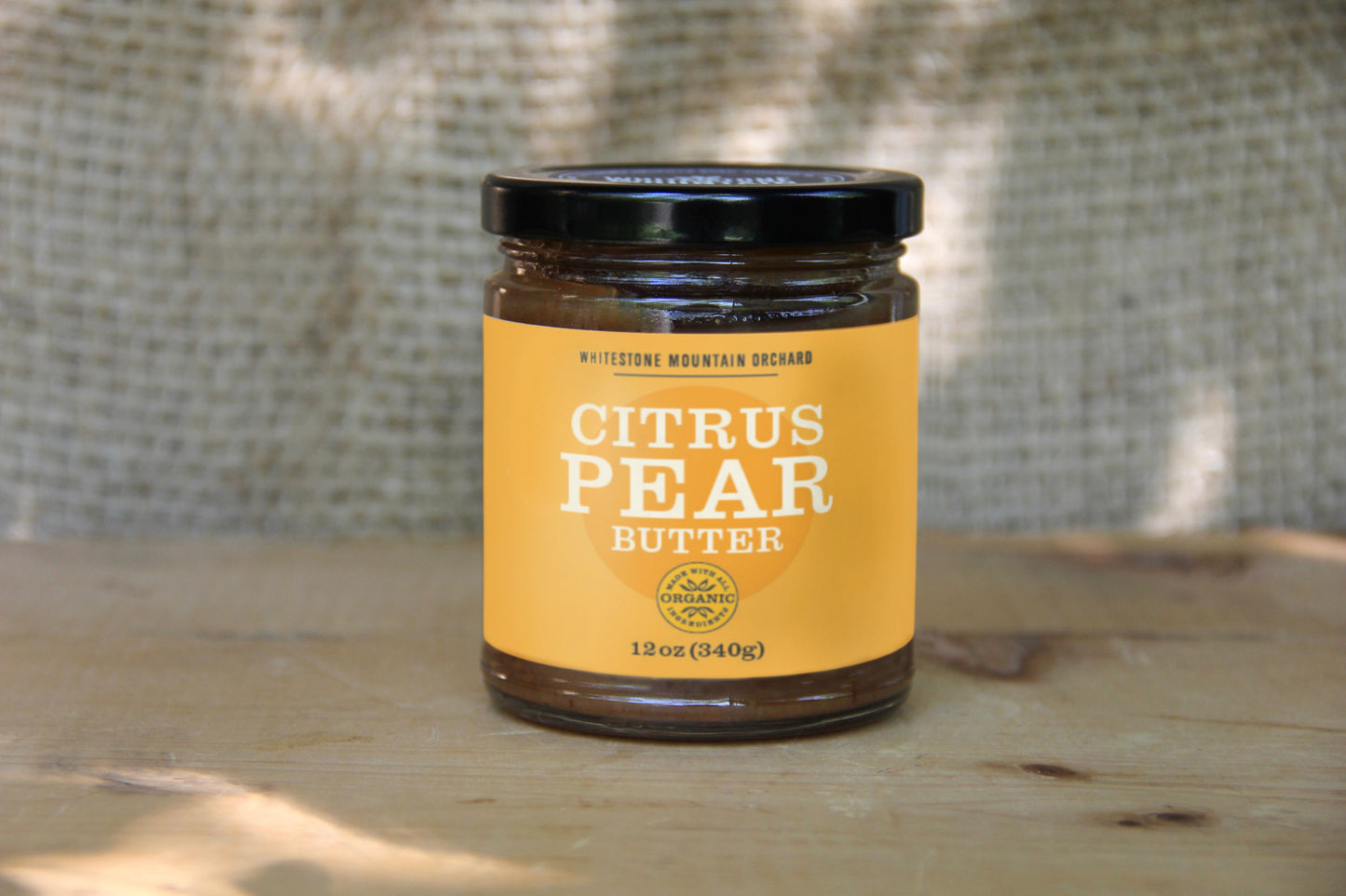 Citrus pear butter