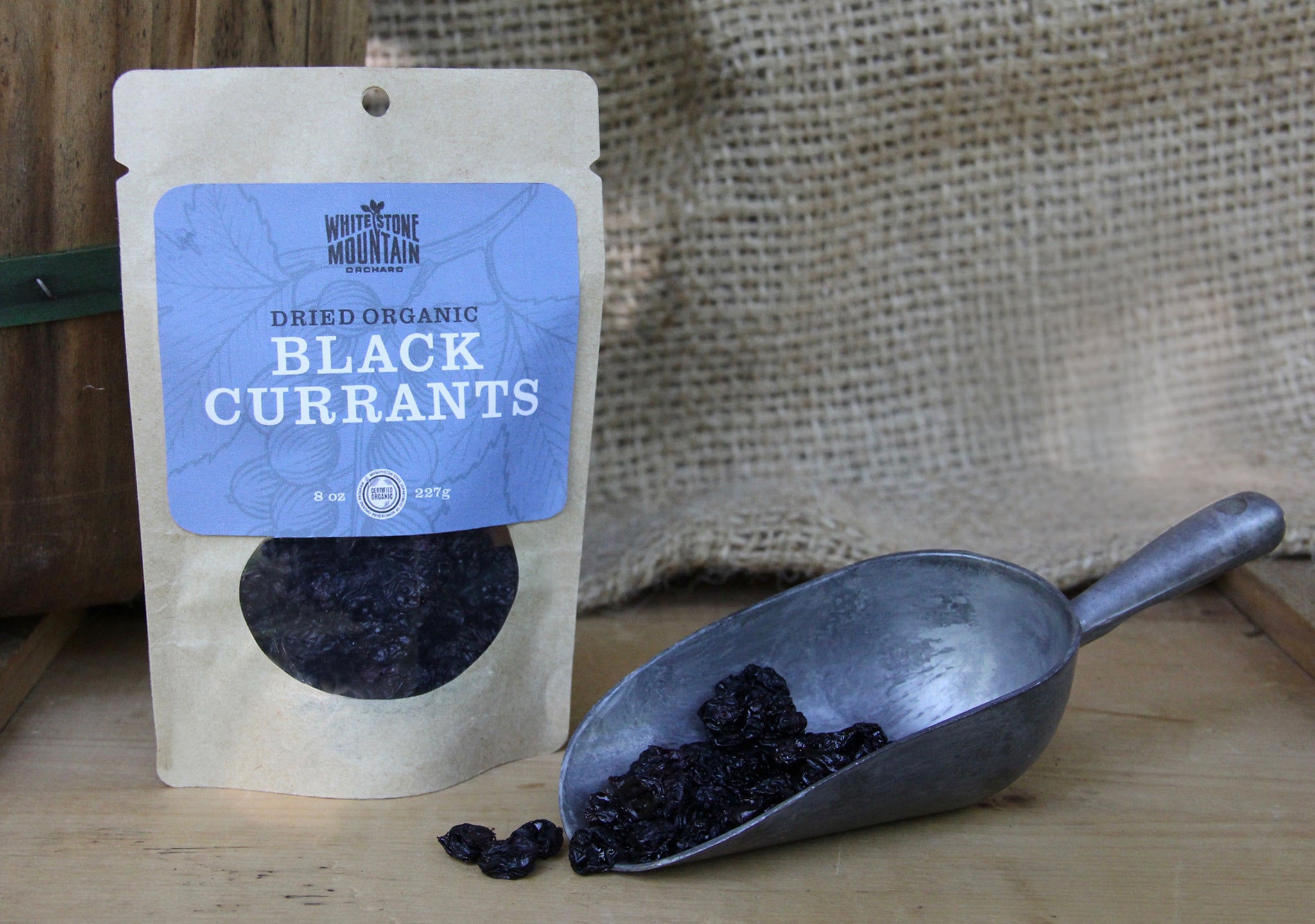 Currat Dried black currants – Whitestone Mountain Orchard